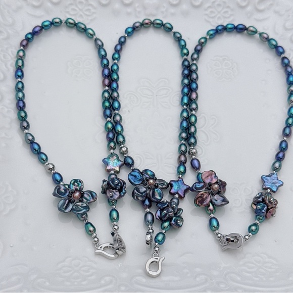X583 Handmade Freshwater BaroquePearl Extender